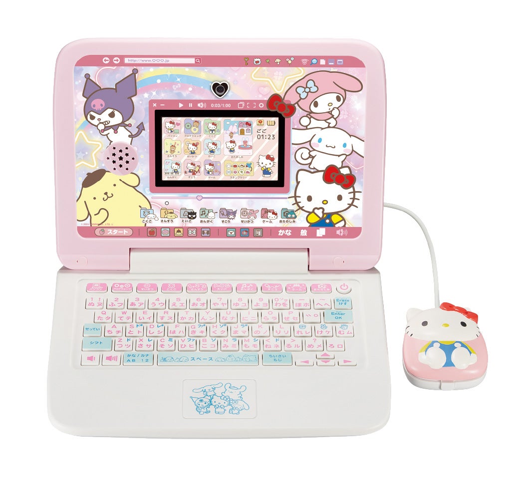 新品 未開封 サンリオキャラクターズ パソコン SEGA セガ サンリオ カメラでkawaii マウスできせかえ!サンリオキャラクターズ